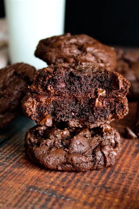 Giant Double Chocolate Cookies Recipe