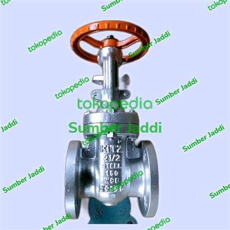 Jual Gate Valve KITZ 21 2 Inch ANSI 150 LB Flange DN65 WCB Kota