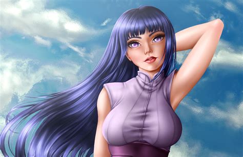 Evelyn Díaz - Hinata Hyuga Fan-art [ Naruto ]