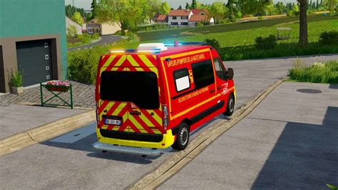 Renault Master Iv Vssuap Sdis 74 Firefighters V1 0 Fs22 Mod Download