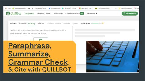 How To Use Quillbot Paraphrase Summarize Check Grammar And Cite With