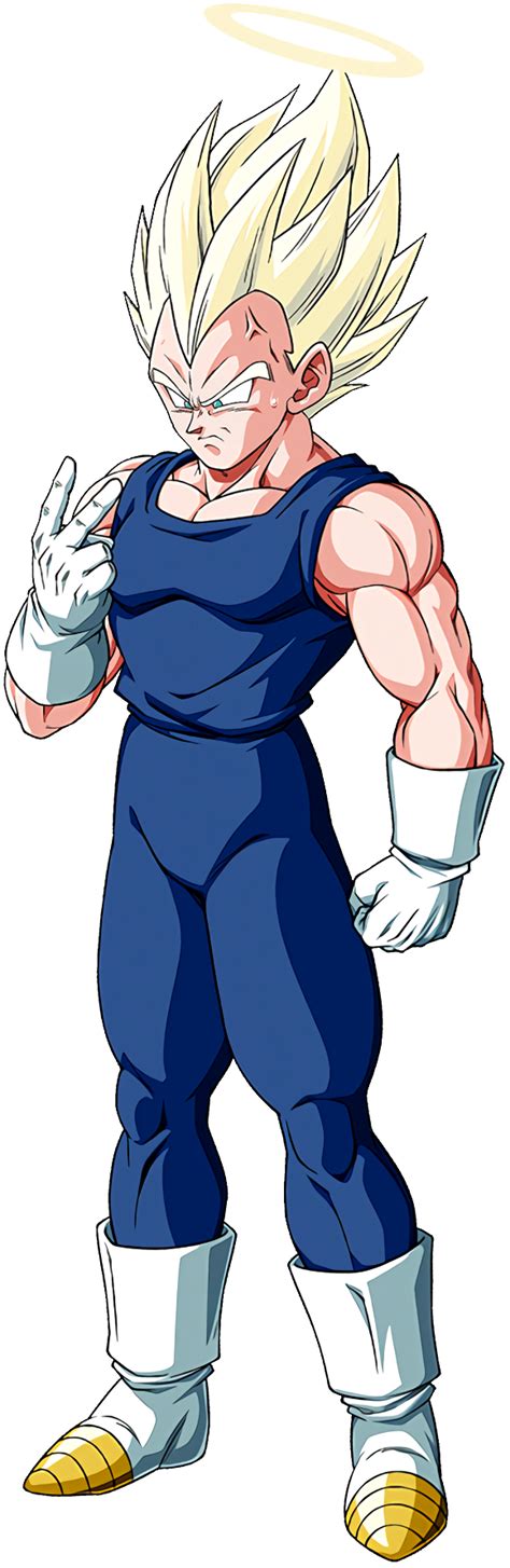 Super Saiyan Vegeta Halo Upscale [redone] By Woodlandbuckle On