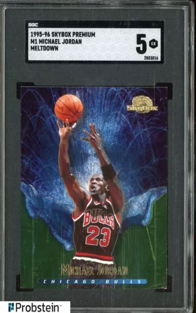 Skybox Premium Meltdown M Michael Jordan Chicago Bulls Hof