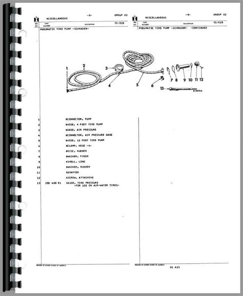 Farmall 140 Tractor Parts Manual