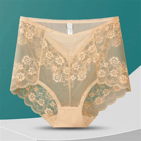 100kg New Arrival Plus Size Women Panties For Ladies 11colors High Elasticity Flora Lace