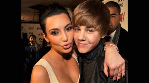 Justin Bieber Kissing Kim Kardashian Youtube