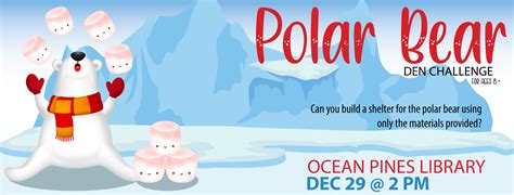 Polar Bear Den Challenge | Worcester County Library