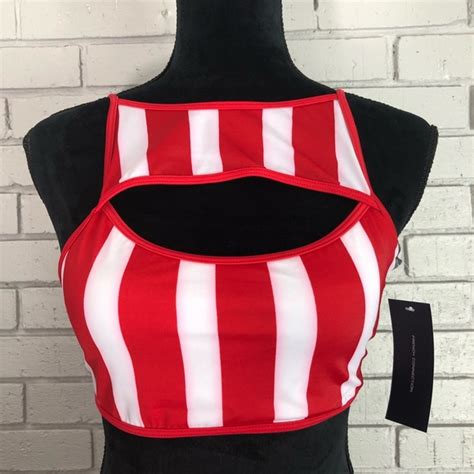 French Connection Swim French Connection Womens Cut Out Stripe Bikini Poshmark