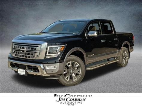 New 2023 Nissan Titan Crew Cab Platinum Reserve Trucks in Bethesda #N230174 | Jim Coleman Nissan ...