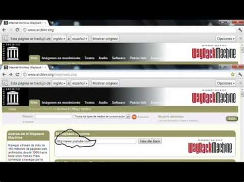 Como Ver Paginas Antiguas By Leot0x YouTube