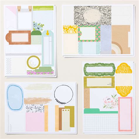 Lot Ph M Re Tiquettes Superposer De Stampin Up