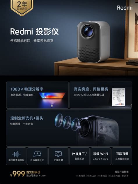 Redmi Projector Projector Pro With A P Resolution Amlogic T D