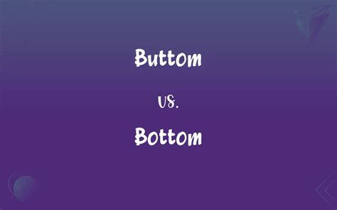 buttom  bottom mastering  correct spelling