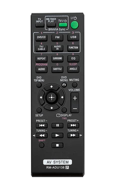 Sony Rm Adu Dvd Home Theater Av System Remote Controller Daraz Lk