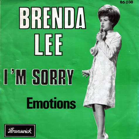 Brenda Lee – I'm Sorry / Emotions (Vinyl) - Discogs