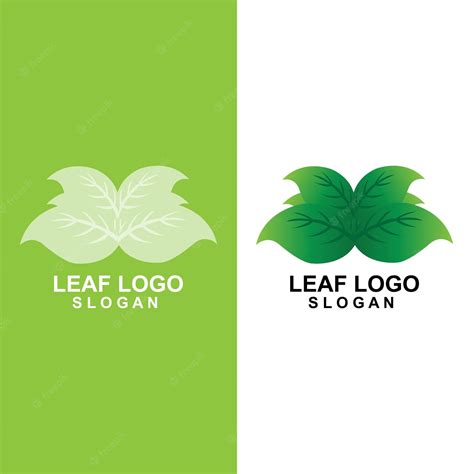 Premium Vector Premium Quality Green Leaf Plant Logo Vector Symbol