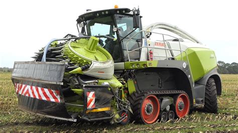 Claas Jaguar Terra Trac And New Orbis Folding Technology Corn