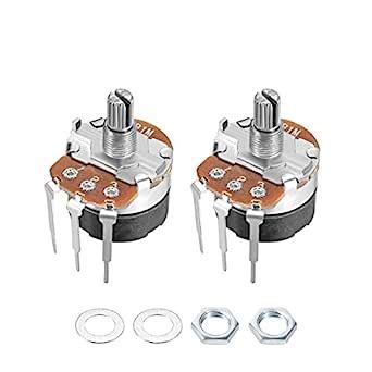 Sourcing Map Wh Potentiometer With Switch M Ohm Variable Resistors