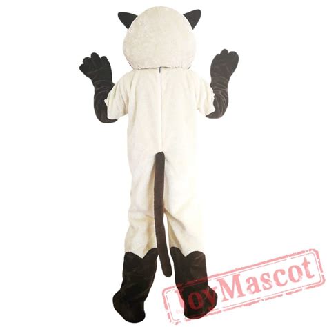 Siamese Cat Mascot Costume Adult