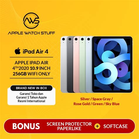 Jual Apple Ipad Air 4 4th Gen 2020 109 Inch 256gb Wifi Only Bnib Silver Jakarta Utara