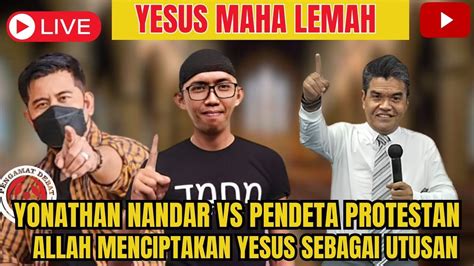 ALLAHUAKBAR YONATHAN NANDAR BERHASIL MEMBUAT PENDETA INI TERSADAR