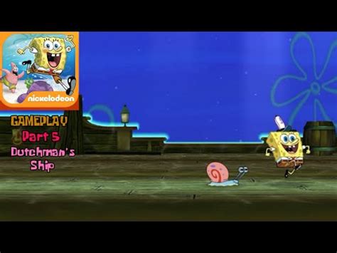 SpongeBob SquarePants Patty Pursuit Gameplay Part 5 Dutchmans Ship