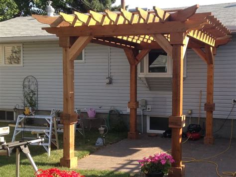 Pergolas And Privacy Walls Busy Beaver Construction Pergola