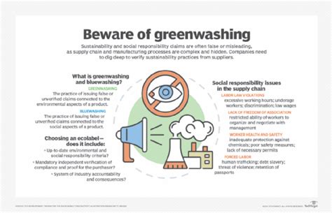 5 Examples Of Greenwashing Claims Techtarget