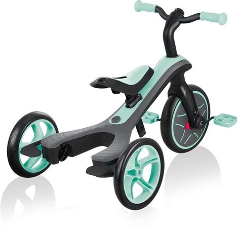 Globber Explorer Trike 4w1 rowerek trójkołowy Mint Ewozki eu