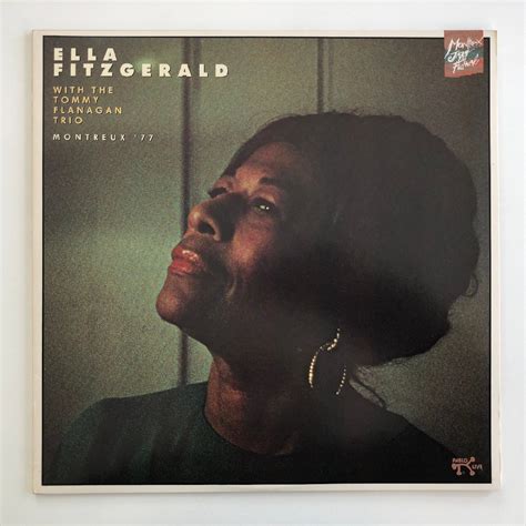 【やや傷や汚れあり】lp Ella Fitzgerald With The Tommy Flanagan Trio Montreux