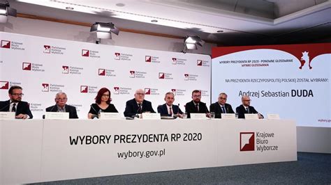 Wyniki Wyborów Prezydenckich 2020 Pkw Przekazała Oficjalne Wyniki