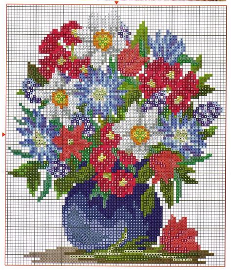 Graficos De Flores En Punto De Cruz Gratis Imagui