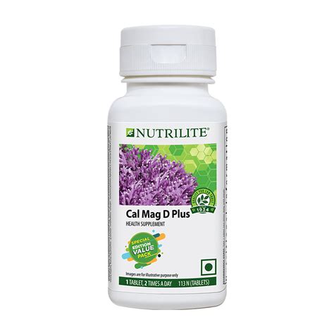 Buy Nutrilite Cal Mag D Plus 113 Tablets Online Amway India