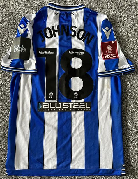 Sheffield Wednesday Home Football Shirt Sponsored By Host Stay