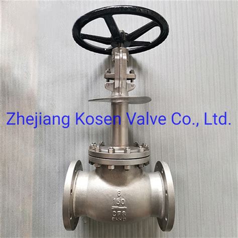 Hand Wheel Flanged Bolted Bonnet Globe Valve China Rising Stem Globe Valve And Din Globe Valve