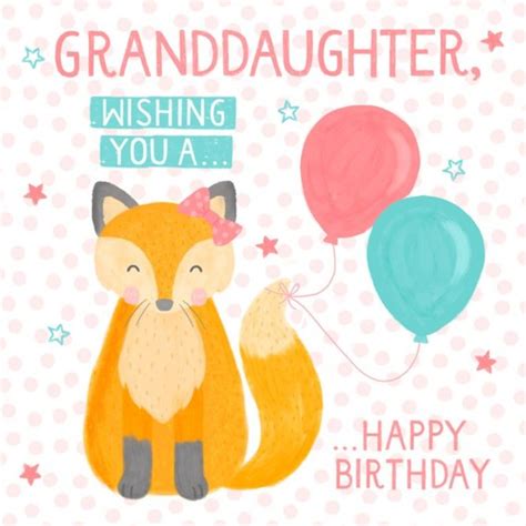 Photo Of Cat With Birthday Balloons Granddaughter 7th Birthday Card