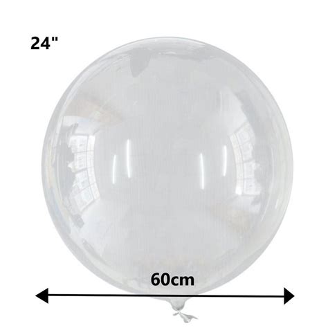 Unidades Bal O Bubble Polegadas Silicone Transparente Submarino