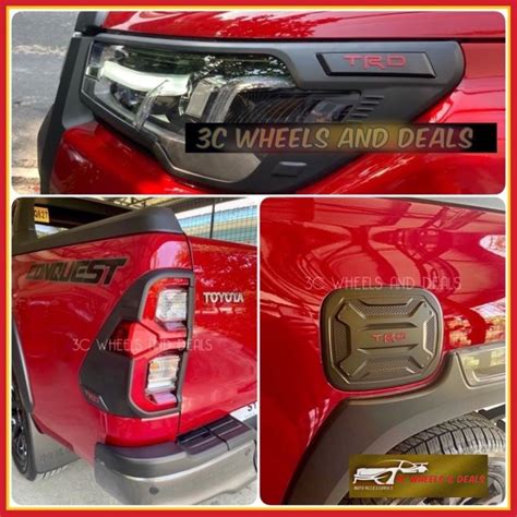 Toyota Hilux Conquest Trd Garnish Set Lazada Ph