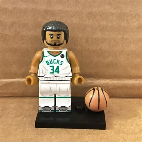 Minifigures Toys 62 Giannis Antetokounmpo Milwaukee Bucks Basketball Minifigures Figure