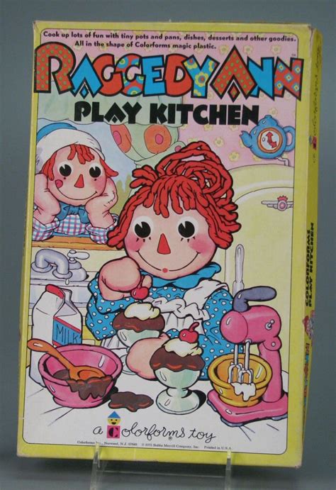 Loved Colorforms Raggedy Raggedy Ann 1970s Childhood Nostalgia