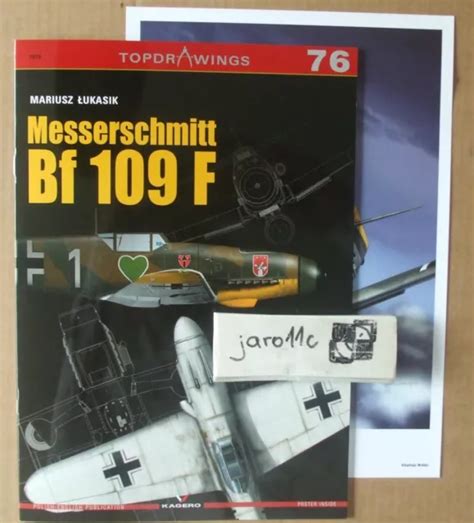 MESSERSCHMITT BF 109 F Kagero Topdrawings EUR 16 11 PicClick DE