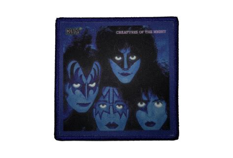 Kiss - Creatures Of The Night Album Cover Woven Patch