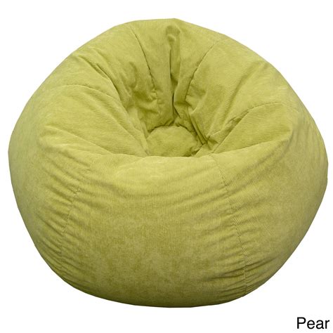 Gold Medal Micro Fiber Suede Corduroy Bean Bag Hrazda