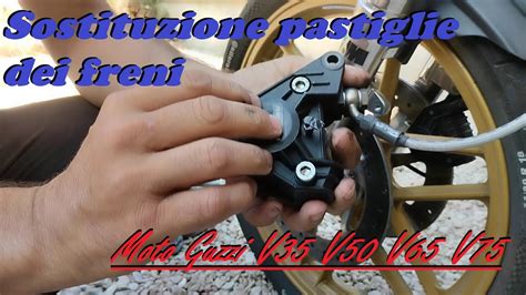 Cambio Pastiglie Freno Pinze BREMBO Moto Guzzi V35 V50 V65 V75 Serie