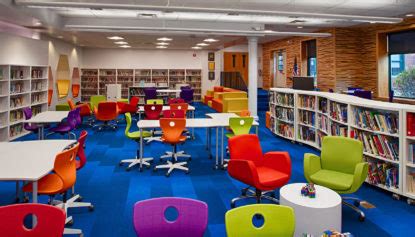 Allendale Brookside Middle School Media Center | ENV | Design ...