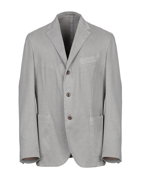 Boglioli Blazer In Grey ModeSens Blazer Boglioli Blazers For Men