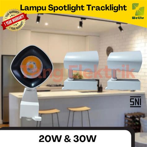 Promo Lampu Rell Track Led Lampu Sorot Rel Tracklight Spotlight W W