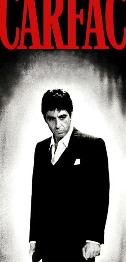Scarface Black And White Art Free Download