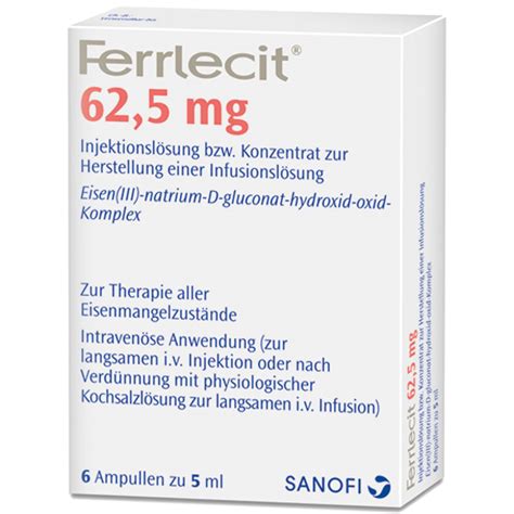 FERRLECIT 62 5 Mg Shop Apotheke