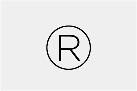 Circle R Trademark Logo Logodix